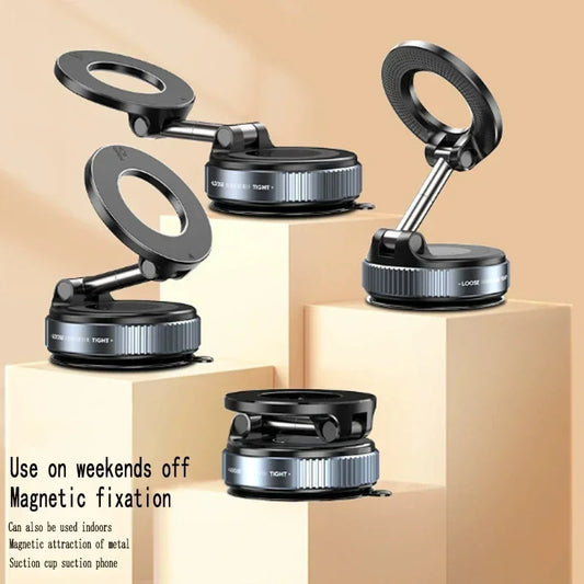 K007 Car Magnetic Holder Strong Suction Rotate 360° Navigation Vehicular Holder Foldable Universal Stand For Cell Phone
