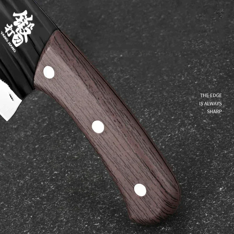 CMGF Forged Knife, Multi-Purpose Save Power Kitchen Knife, Utility Slicing Knife Home Chef Meat and Vegetable Cutting Knife