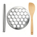 Aluminum Alloy Dumpling Mold 37 Wonton Machine Metal Dumpling Mold Kitchen Dumpling Pressing Tool Simple and Easy To Use