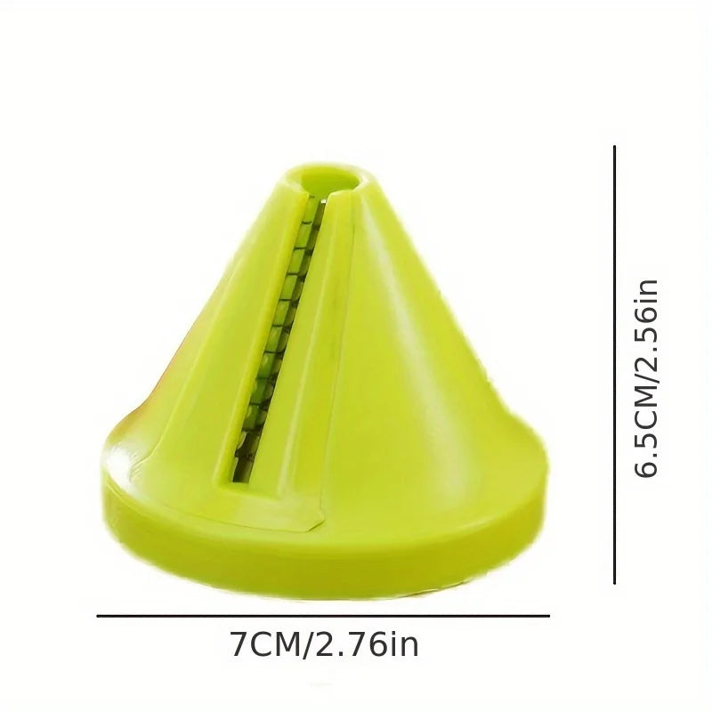2/4 Pack Vegetable Shredder with Random Colors, Cucumber Peeler, Multifunctional Kitchen Rotary Grater, Creative Spiral Vegetable Cutter