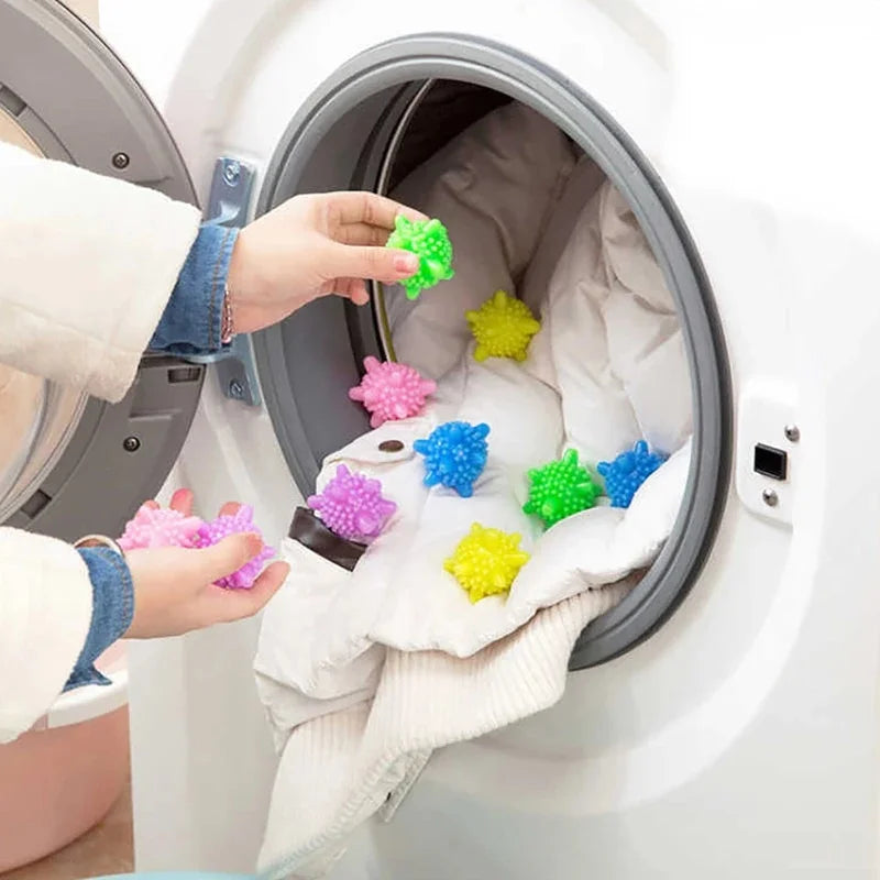 5-30Pc Random Color Decontamination Laundry Ball Anti-Tangle Hair Lint Remover Washing Machine Cleaning Ball Household Supplies