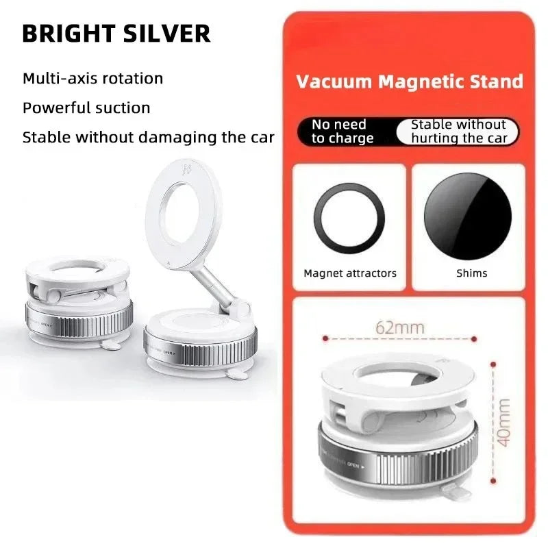 K007  Car Magnetic Holder Strong Suction Rotate 360° Navigation Vehicular Holder Foldable Universal Stand For Cell Phone