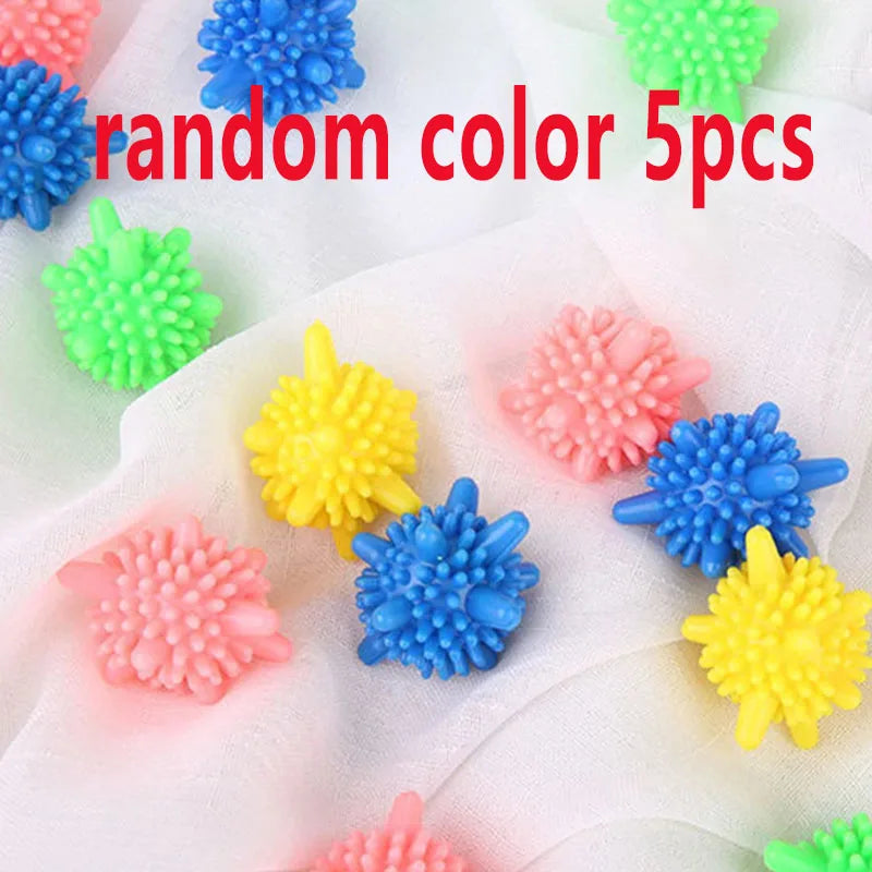 5-30Pc Random Color Decontamination Laundry Ball Anti-Tangle Hair Lint Remover Washing Machine Cleaning Ball Household Supplies