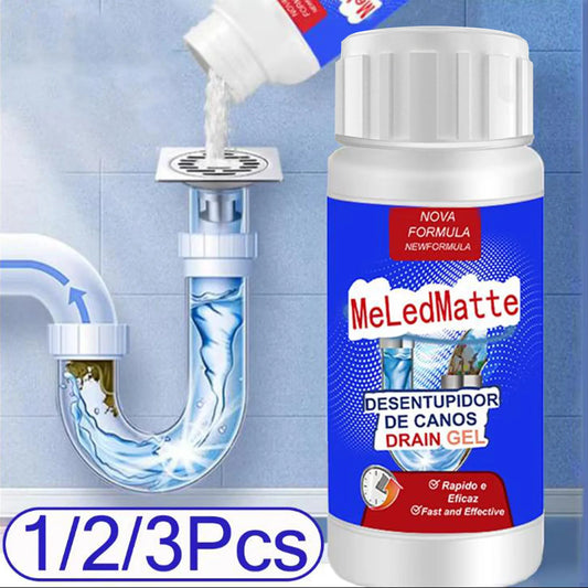 Powerful Pipe Dredging Agent Powerful Sewer Cleaner Sink Drain Cleaner Sewer Household Cleaning Tools Mild and Non-irritating