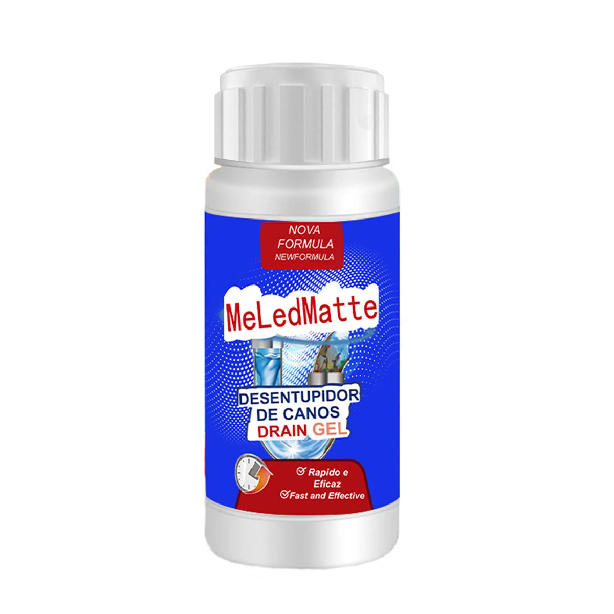 Powerful Pipe Dredging Agent Powerful Sewer Cleaner Sink Drain Cleaner Sewer Household Cleaning Tools Mild and Non-irritating