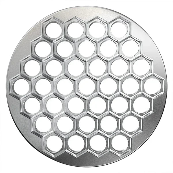 Aluminum Alloy Dumpling Mold 37 Wonton Machine Metal Dumpling Mold Kitchen Dumpling Pressing Tool Simple and Easy To Use